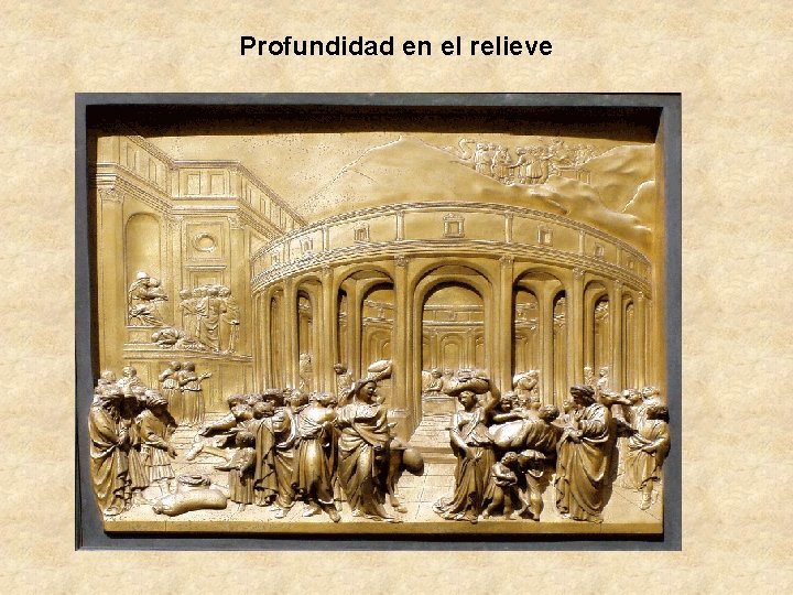 Profundidad en el relieve 