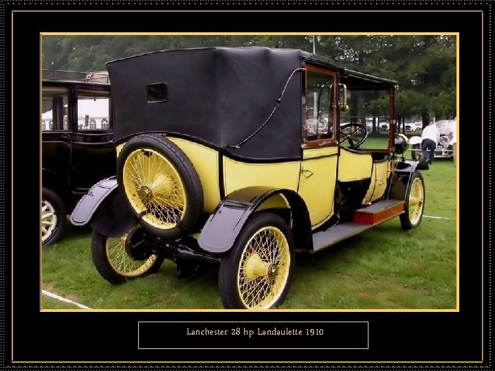 Lanchester 28 hp Landaulette 1910 