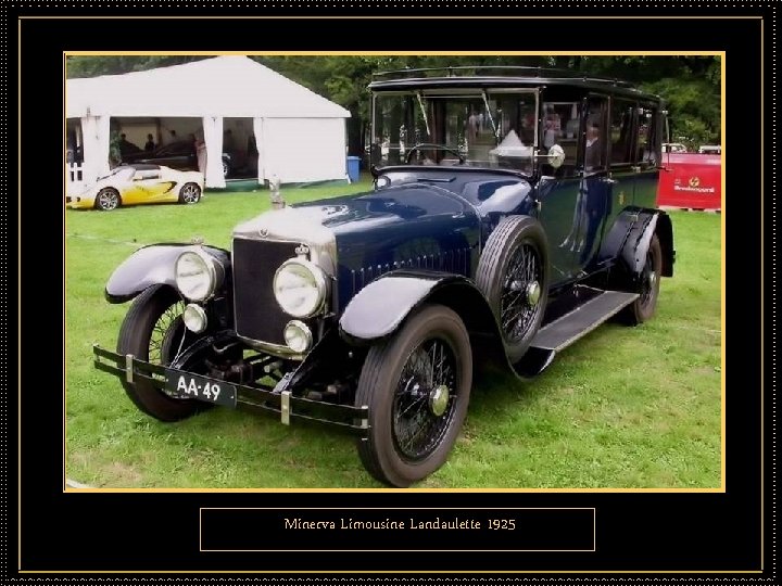 Minerva Limousine Landaulette 1925 