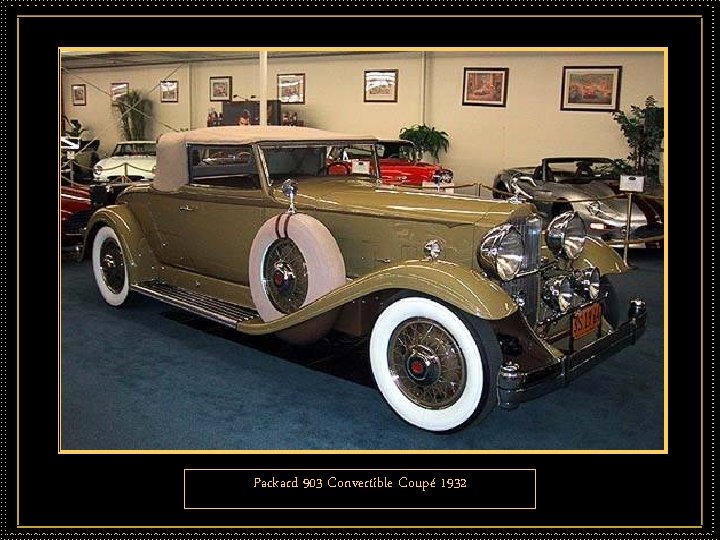 Packard 903 Convertible Coupé 1932 