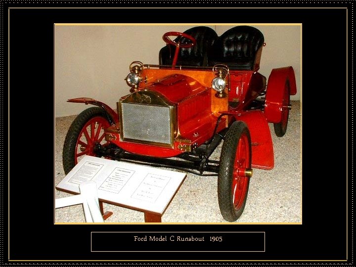 Ford Model C Runabout 1905 