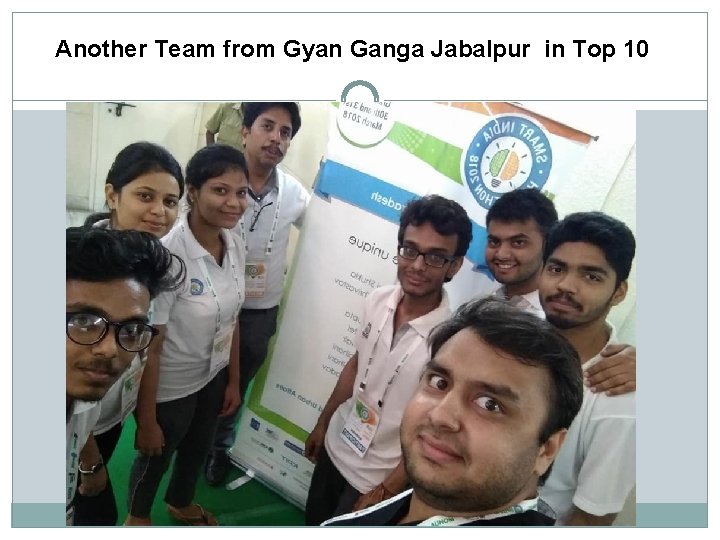 Another Team from Gyan Ganga Jabalpur in Top 10 