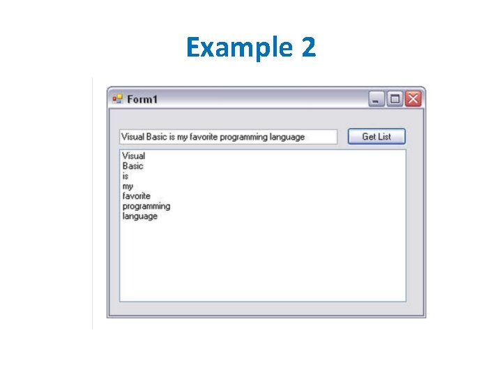 Example 2 Example 2