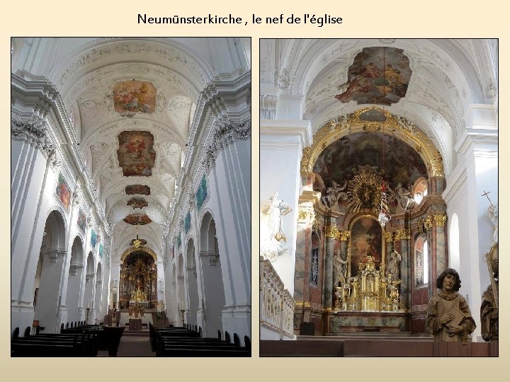 Neumünsterkirche , le nef de l'église 