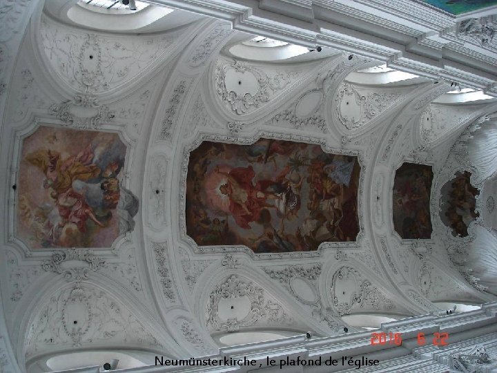 Neumünsterkirche , le plafond de l'église 
