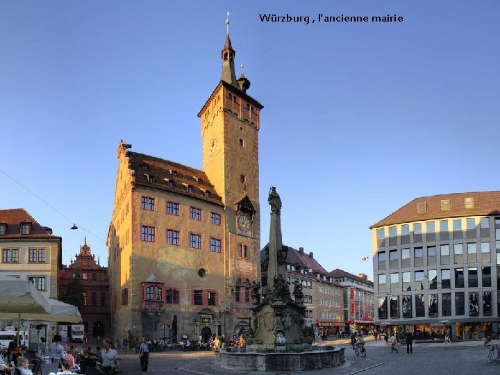 Würzburg , l’ancienne mairie 