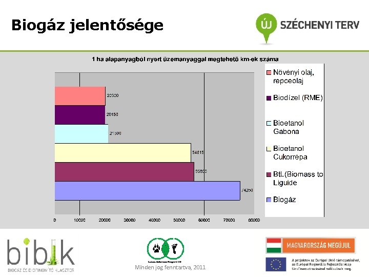 Biogáz jelentősége Minden jog fenntartva, 2011 