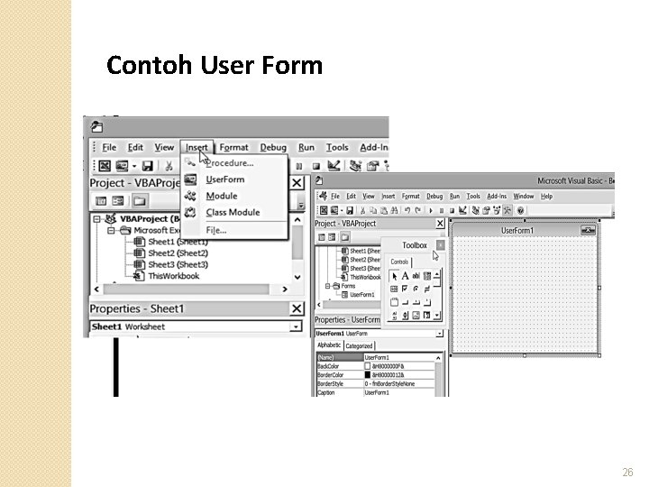 Contoh User Form 26 