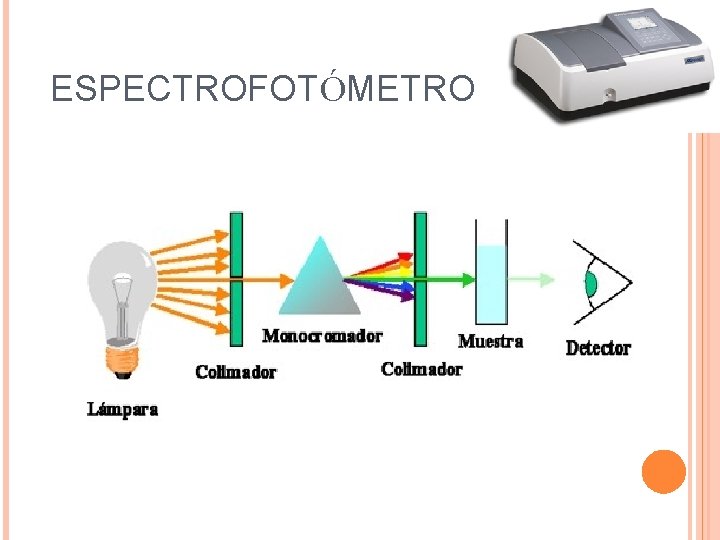 ESPECTROFOTÓMETRO 