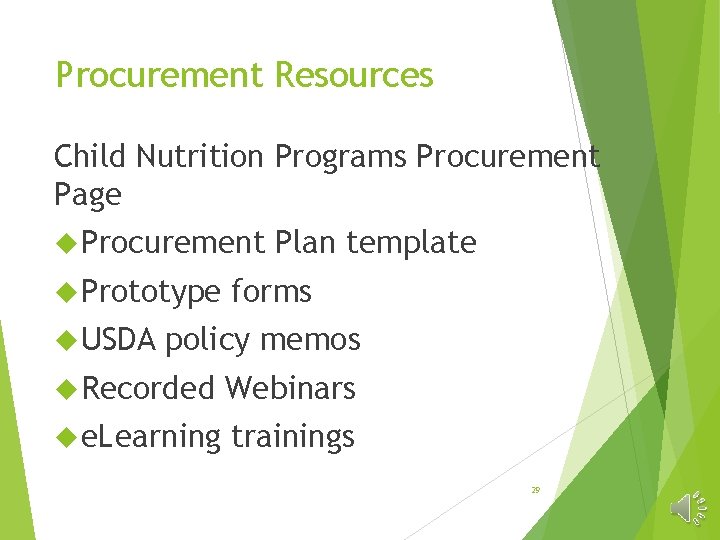 Procurement Resources Child Nutrition Programs Procurement Page Procurement Prototype USDA Plan template forms policy