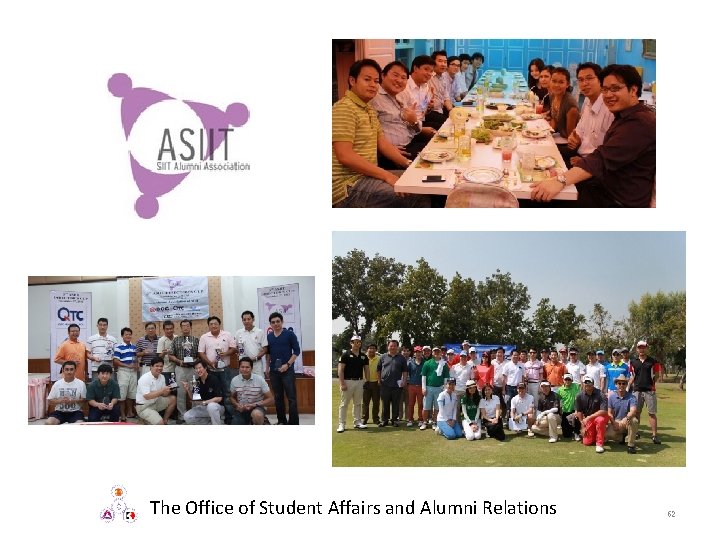 The Office of Student Affairs and Alumni Relations 62 