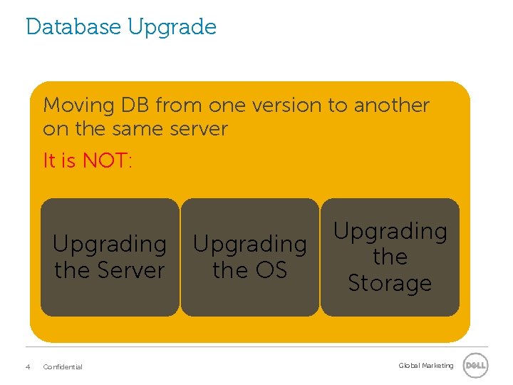 Database Upgrade Moving DB from one version to another on the same server It