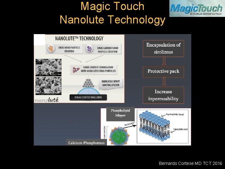 Magic Touch Nanolute Technology Bernardo Cortese MD TCT 2016 