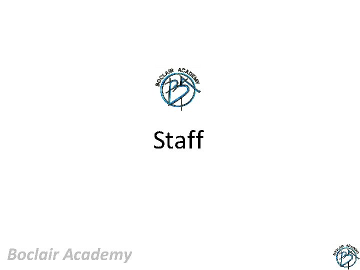 Staff Boclair Academy 