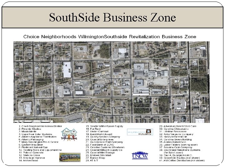 South. Side Business Zone 