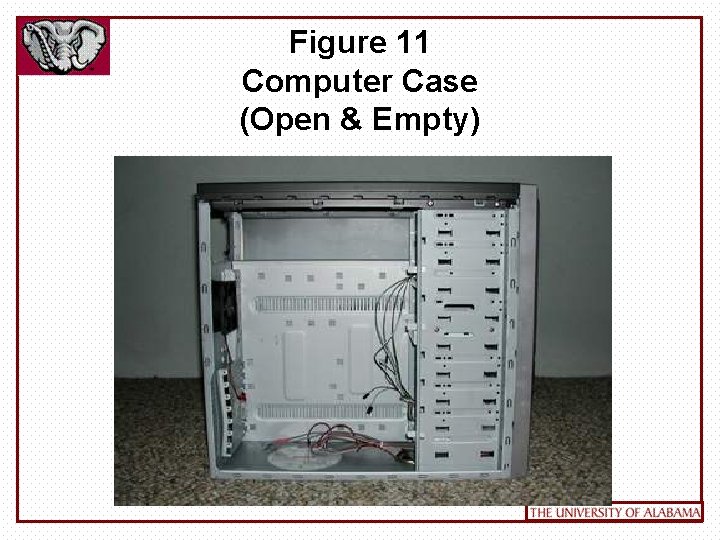 Figure 11 Computer Case (Open & Empty) 