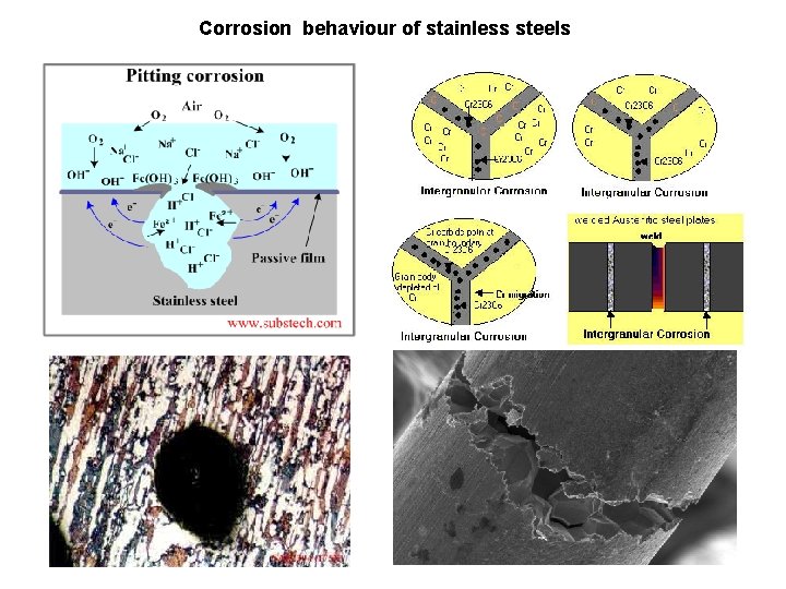 Corrosion behaviour of stainless steels 