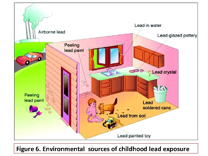 Figure 6. Environmental sources of childhood lead exposure 