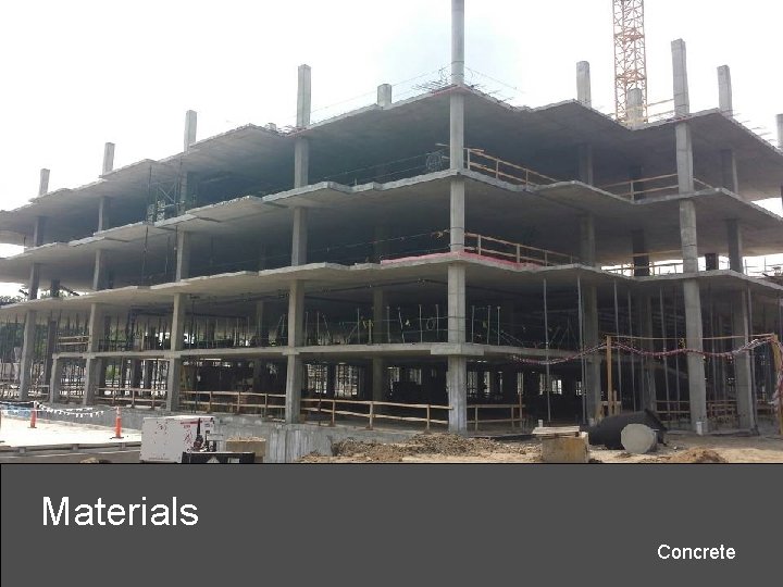 Materials Concrete 