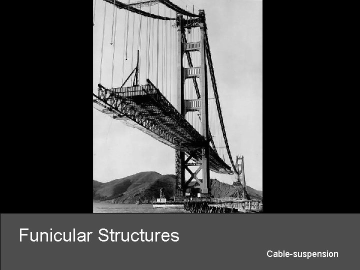 Funicular Structures Cable-suspension 