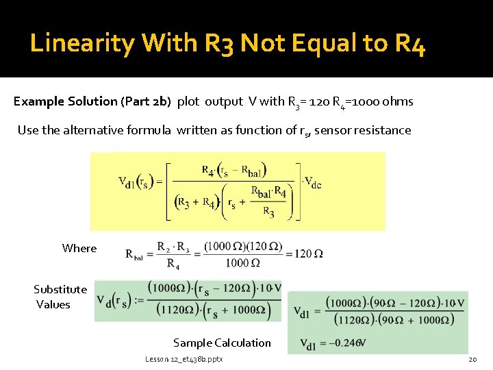 Linearity With R 3 Not Equal to R 4 Example Solution (Part 2 b)