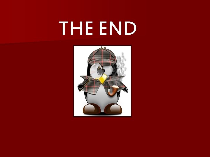 THE END 