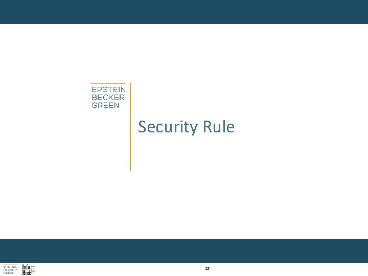 Security Rule 18 