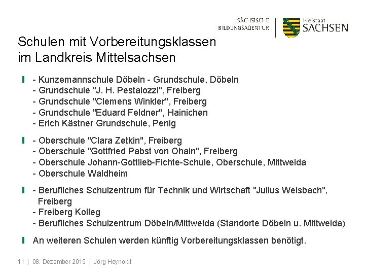 Schulen mit Vorbereitungsklassen im Landkreis Mittelsachsen ❙ - Kunzemannschule Döbeln - Grundschule, Döbeln -
