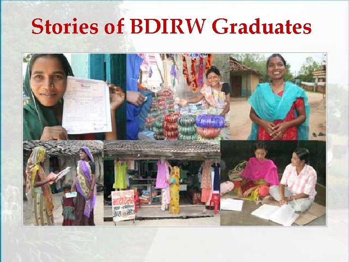 Stories of BDIRW Graduates 