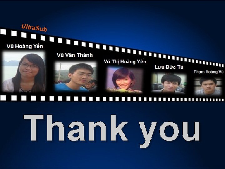 Ultra. Sub Thank you 