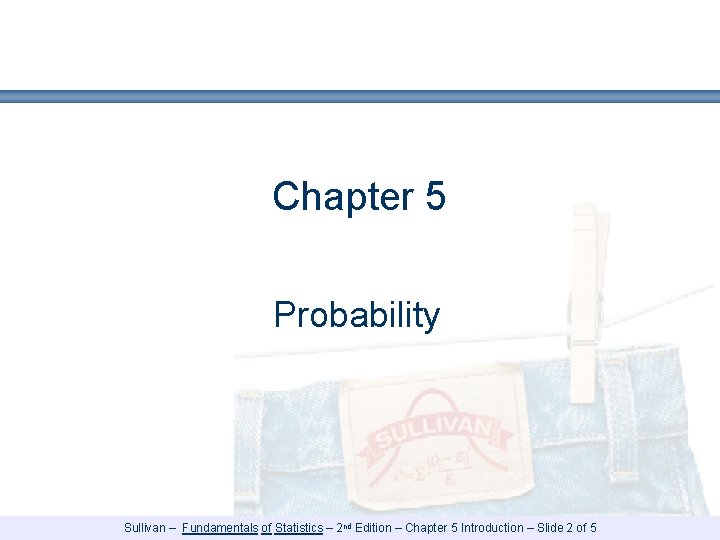 Part III Probability and Probability Distributions Sullivan Fundamentals