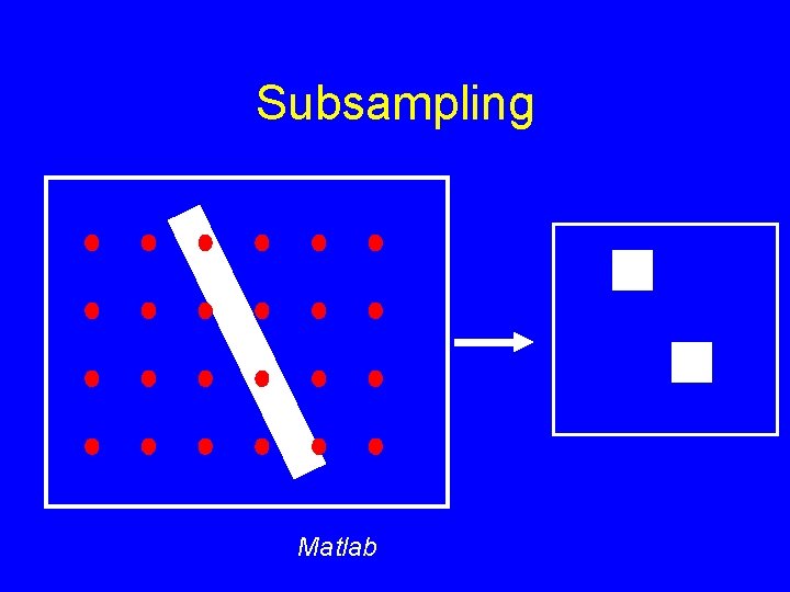 Subsampling Matlab 