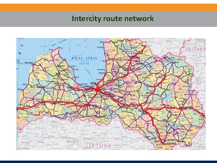 Intercity route network 