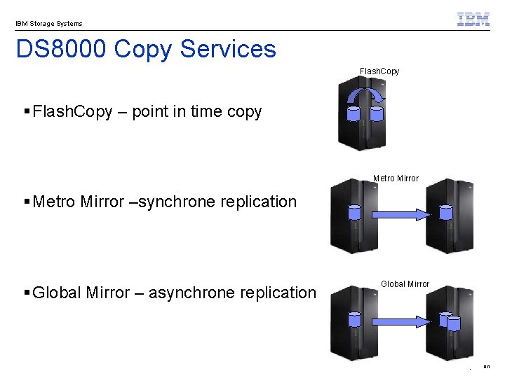 IBM Storage Systems DS 8000 Copy Services Flash. Copy § Flash. Copy – point