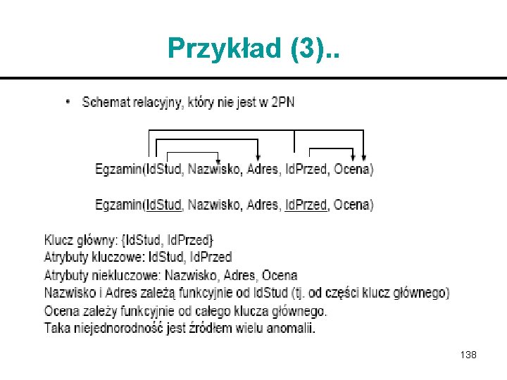 Przykład (3). . 138 