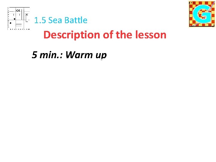 1 5 Sea Battle Lesson Plan Title Sea