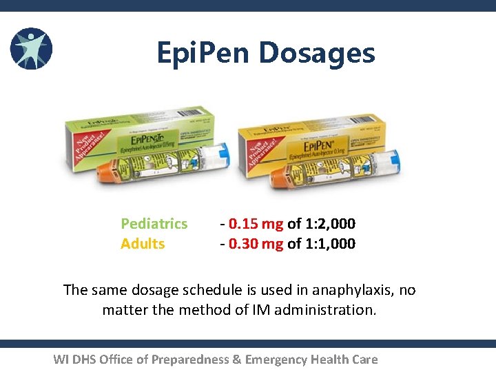 Epi. Pen Dosages Pediatrics Adults - 0. 15 mg of 1: 2, 000 -