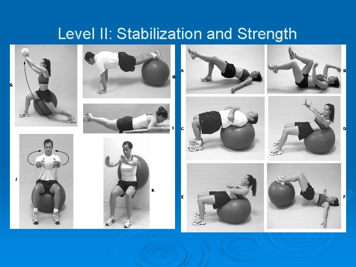Level II: Stabilization and Strength 