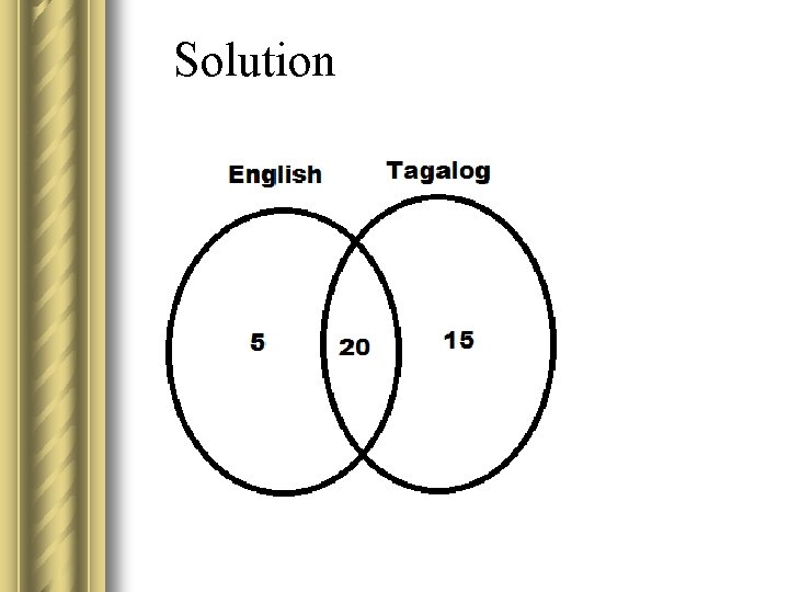 Solution 