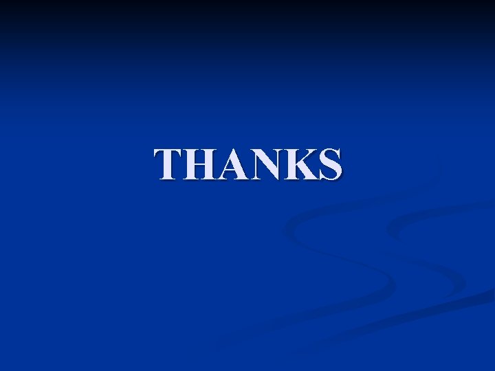 THANKS 