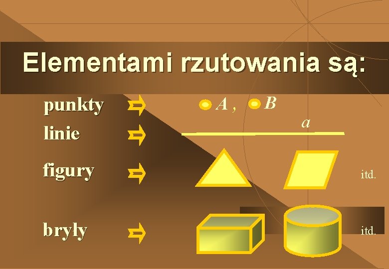 GEOMETRYCZNE ZASADY RYSUNKU TECHNICZNEGO Opracowanie in Bogdan Lewandowski