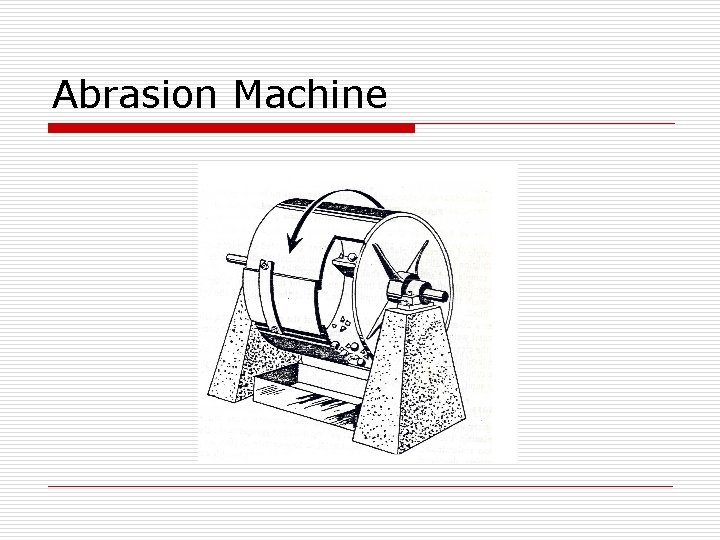 Abrasion Machine 
