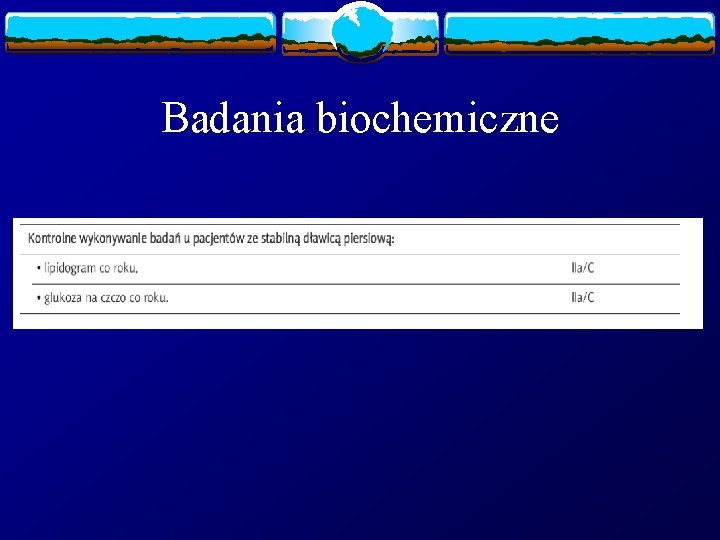 Badania biochemiczne 