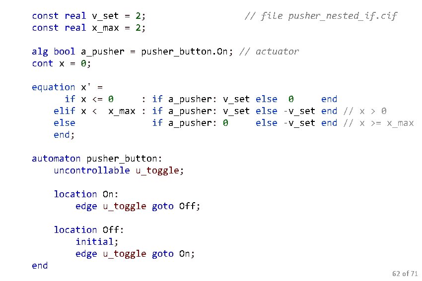 const real v_set = 2; // file pusher_nested_if. cif const real x_max = 2;