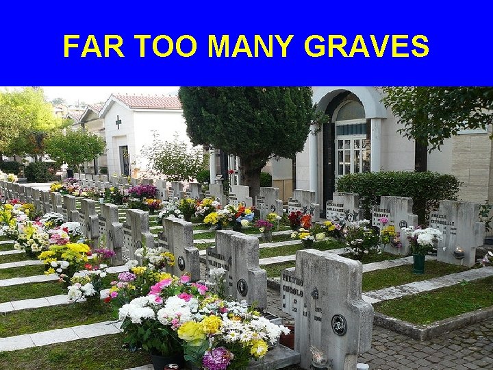 FAR TOO MANY GRAVES 