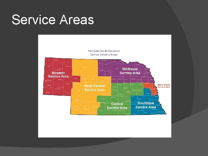 Service Areas 