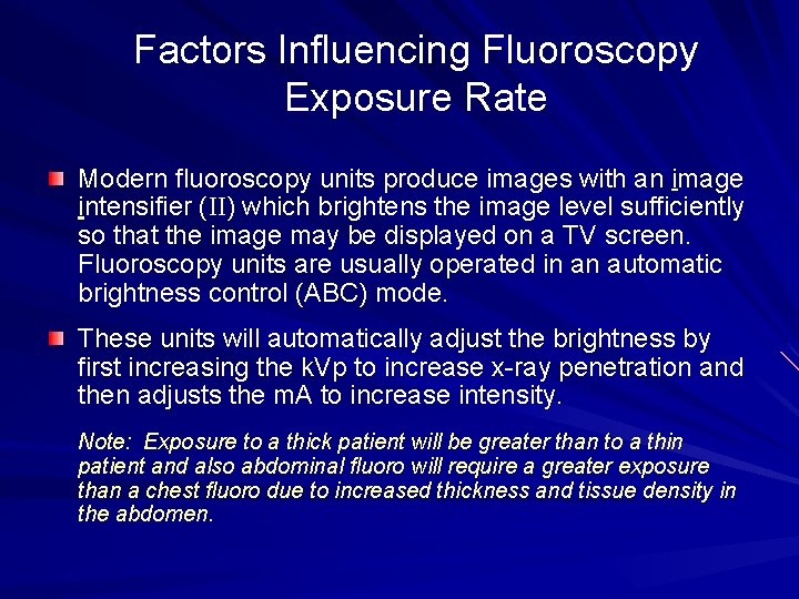 Fluoroscopy Credentialing William Robeson Radiation Safety Officer North