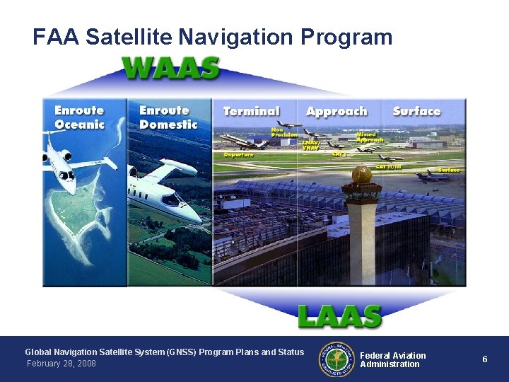 FAA Satellite Navigation Program Global Navigation Satellite System (GNSS) Program Plans and Status February