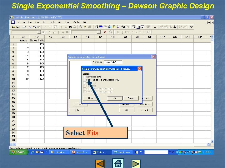 Single Exponential Smoothing – Dawson Graphic Design Select Fits 