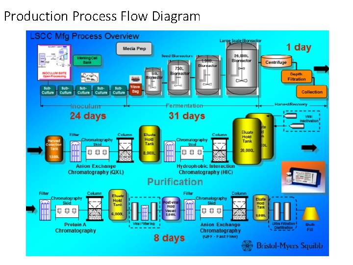 Production Process Flow Diagram 
